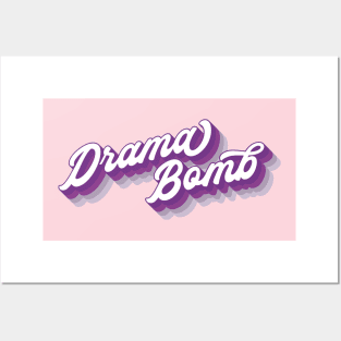 Drama Bomb Lumpy Space Princess Adventure Time Typography Posters and Art